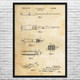 Letter Opener Patent Wall Art