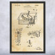 Thomas Edison Electroplating Patent Wall Art
