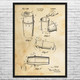 Drink Mixing Patent Wall Art
