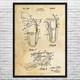 Quick Draw Holster Patent Wall Art