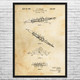 Soldering Iron Patent Wall Art