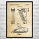 Nail Gun Patent Wall Art