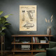 Nail Gun Patent Wall Art