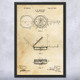 Pocket Transit Patent Wall Art