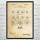Fire Alarm System Patent Wall Art