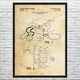 Defibrillator Patent Wall Art