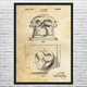 Roof Ventilator Patent Wall Art