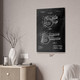 Hand Metal Punch Patent Wall Art