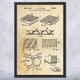 Bubble Wrap Patent Wall Art