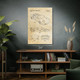 F430 Sports Car Patent Wall Art