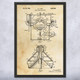 Cream Cheese Patent Wall Art