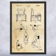 Pilates Chair Patent Wall Art