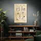 Pilates Chair Patent Wall Art