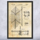 Bread Slicing Machine Patent Wall Art