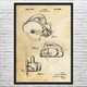 Power Saw Patent Wall Art