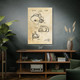 Power Saw Patent Wall Art