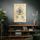Nuclear Fusion Patent Wall Art