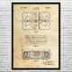 Seismometer Patent Wall Art