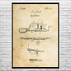 Apple Peeler Patent Wall Art