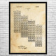 Mahjong Tiles Patent Wall Art