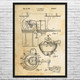 Milking System Patent Wall Art