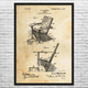 Adirondack Chair Patent Wall Art