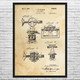 Solar Compass Patent Wall Art