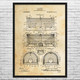 Lobster Trap Patent Wall Art