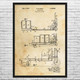 Pallet Truck Patent Wall Art