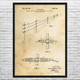 Power Lines Patent Wall Art