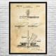 Arc Welding Patent Wall Art
