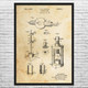 Cathode Ray Tube Patent Wall Art