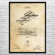 Finishing Trowel Patent Wall Art