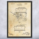 Air Compressor Patent Wall Art