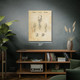 Foosball Figure Patent Wall Art