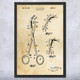 Forceps Patent Wall Art