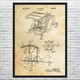 Bird Feeder Patent Wall Art