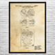 Flight Radar Patent Wall Art