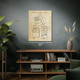 Check Out Card Patent Wall Art