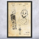 Howdy Doody Puppet Patent Wall Art