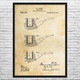 Tobacco Pipe Patent Wall Art