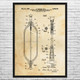 Scuba Diving Tank Patent Wall Art