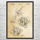 Fishing Reel Patent Wall Art
