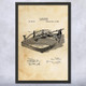 Hollerith Keyboard Punch Patent Wall Art
