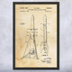 Steam Rocket Patent Wall Art