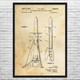 Steam Rocket Patent Wall Art
