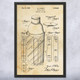 Cocktail Mixer Patent Wall Art