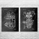 Henry F. Automotive Patent Wall Art Set of 2 Henry F. Automotive Patent Wall Art Set of 2