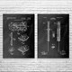 Pharmacy Patent Wall Art Set of 2