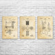 Sewing Wall Art Set of 3